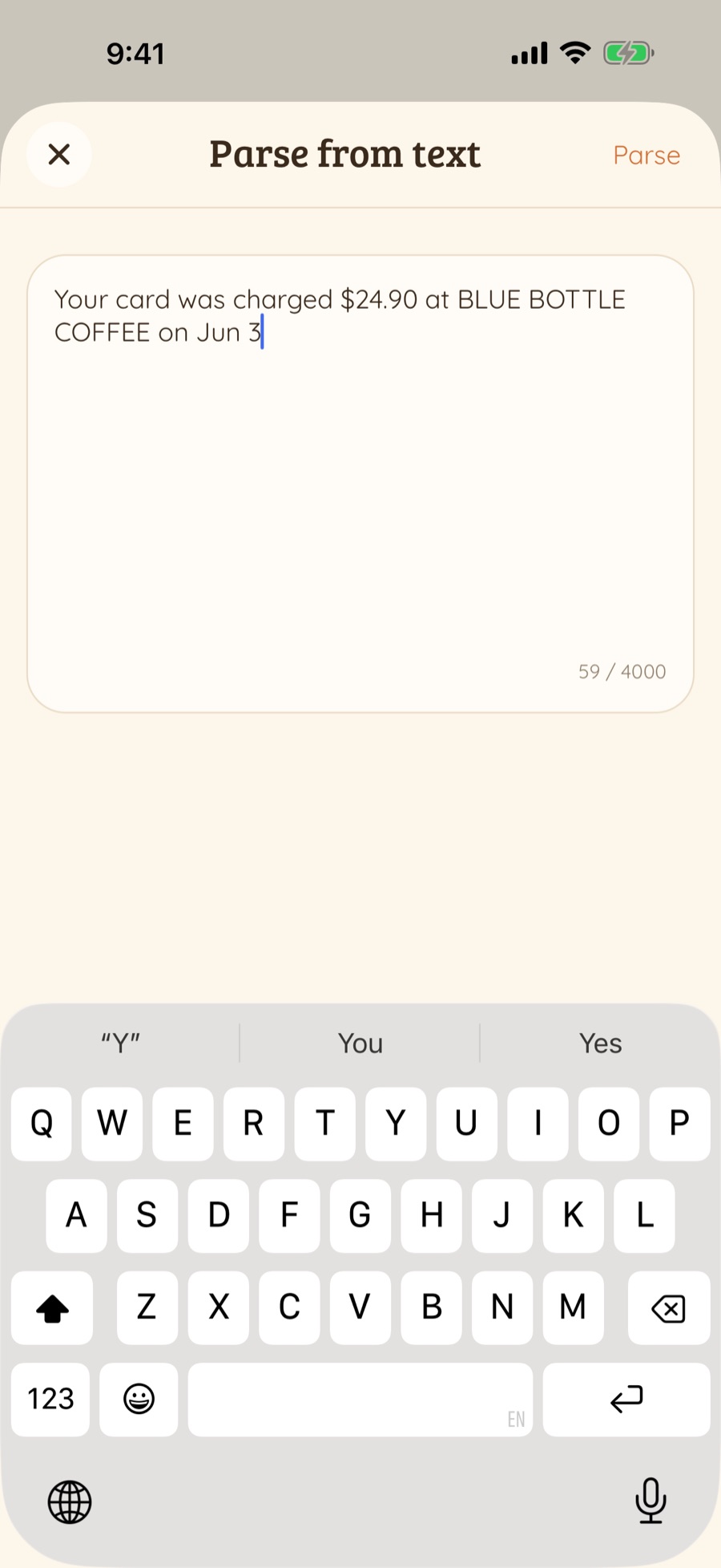 Waisly: paste import